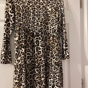 Leopard print dress